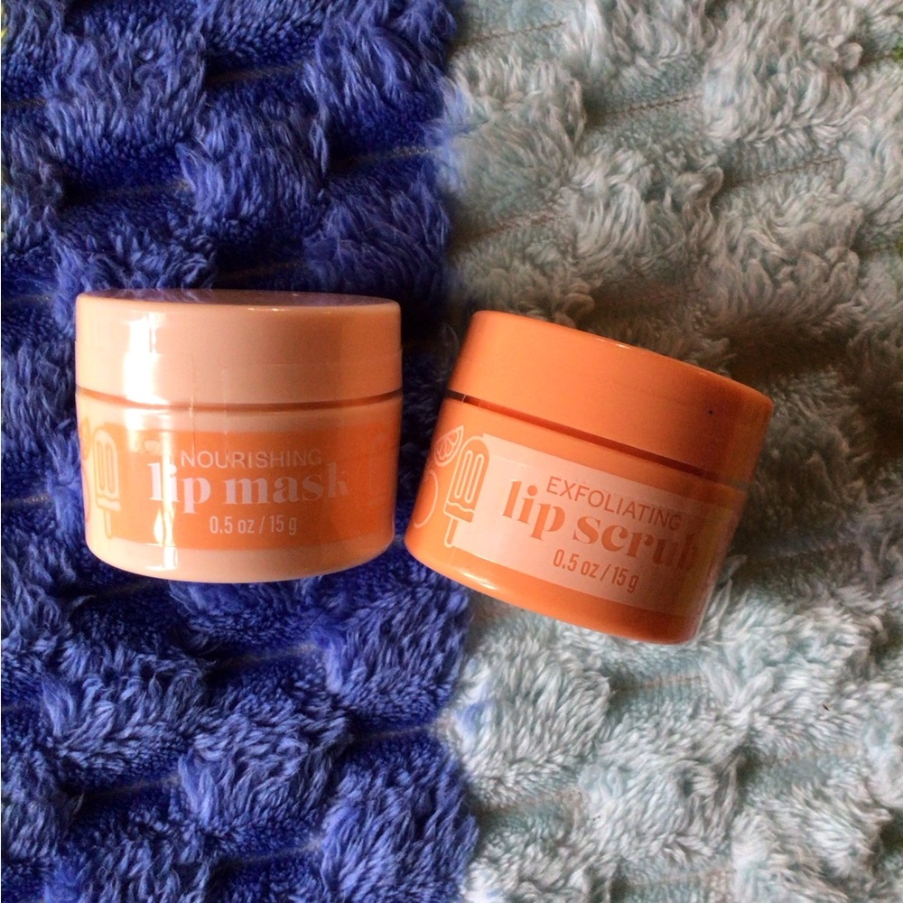 Bath & Body Works Exfoliating Lip Scrub and Nourishing Lip Mask - Orange